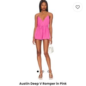 New with tags Pink Medium Superdown romper